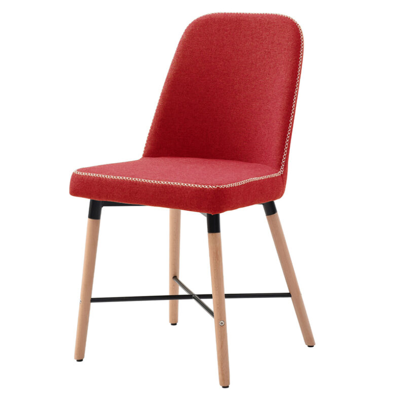 Silla de Comedor Viken Rojo