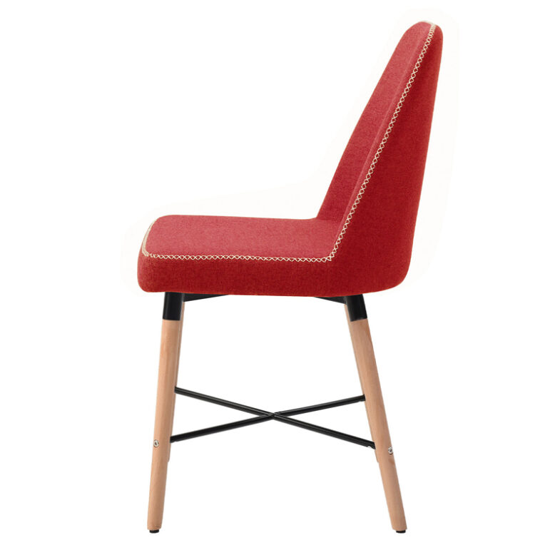 Silla de Comedor Viken Rojo - Imagen 5