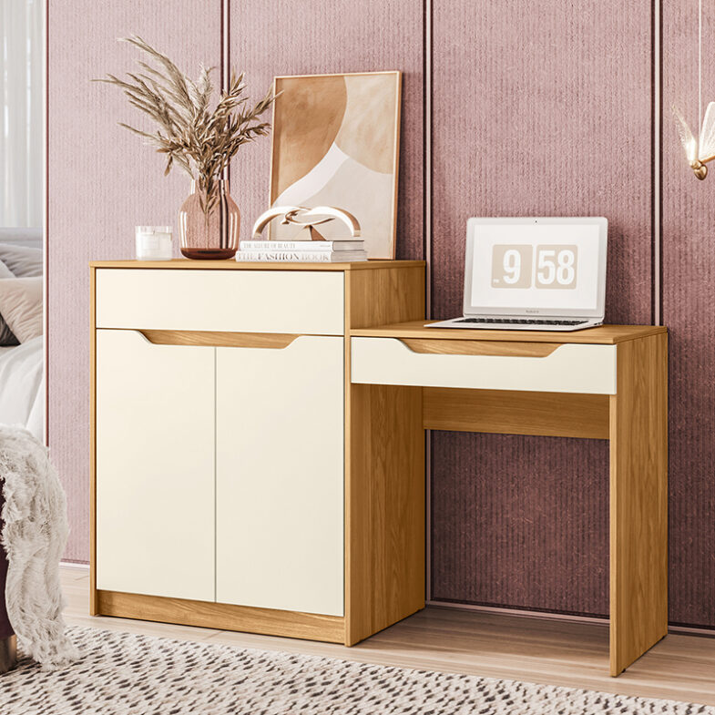 TOCADOR TREND ROBLE 2P+1C - Imagen 2