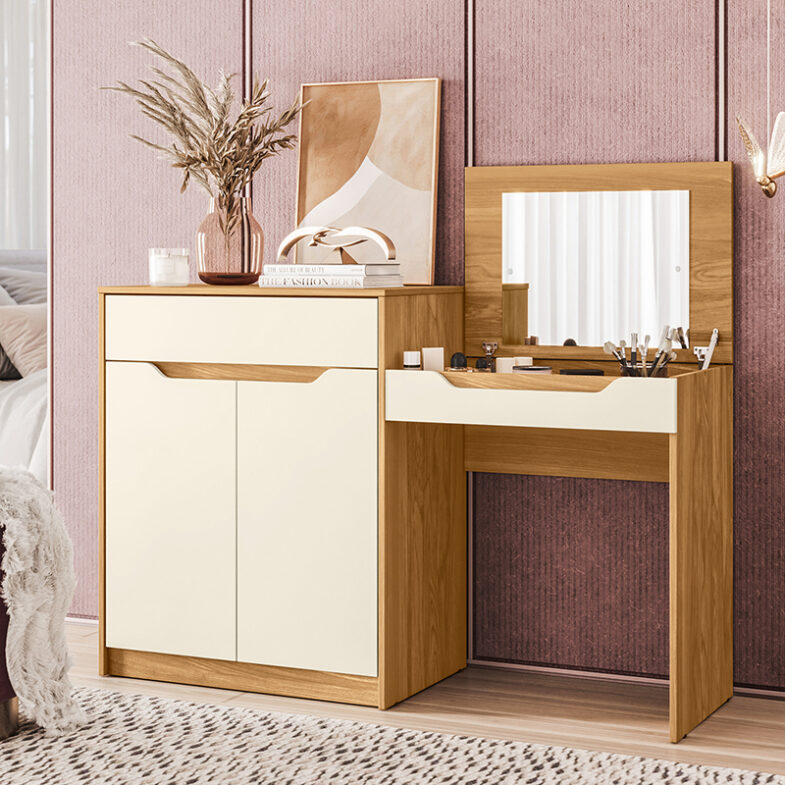 TOCADOR TREND ROBLE 2P+1C - Imagen 8