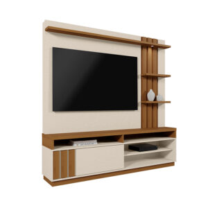 Home TV Mariana 55 vista lateral – panel con luz LED