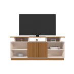 Rack Salvador 75″ vista frontal – mueble rack para TV moderno
