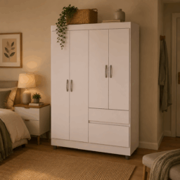 CLOSET IDEAL 4P 2C BLANCO