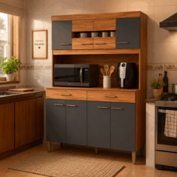 Kit Cocina Laura Grafito 8P 2C