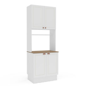 Despensa Perola  4P Blanco/Cafe