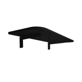 Escritorio Pegable De Pared Negro